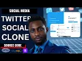 Twitter Clone System using PHP MySQL Free Source Code Download