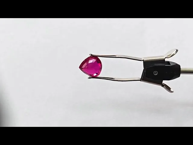 Pear Ruby 5.01 ct.