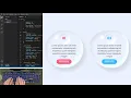 ASMR Programming - Water Drop Card UI using Html CSS