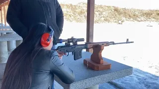 Dragunov Sniper Rifle With PSO 1 Scope 7 62 54mmR 