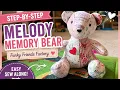 DIY Memory Bear Tutorial Funky Friends Factory Melody Bear