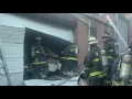 Fire burns funeral home garage in Southeast DC