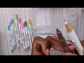 What s the best COLOR DOT MARKER for your planner TomBow v Zig Color Dot Marker Reviews Swatches