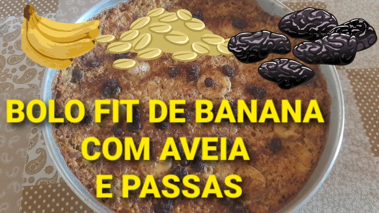 BOLO DE BANANA SEM FARINHA DE TRIGO - ÚMIDO - SABOROSO - SUPER FÁCIL - RÁPIDO - Isamara Amâncio