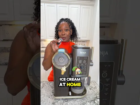 We can make ice cream at home | Ninja Creami | Orange Sorbet #ninjacreamiicecream