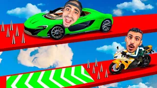 قراند 5 نزول منحدر الافخاخ المجنون GTA V 