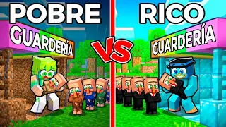 GUARDERÍA de POBRE vs RICO en Minecraft!