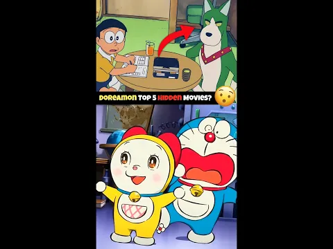 Doremon Top 5 Hidden Movies? 😯🍿