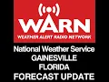 GAINESVILLE FLORIDA FORECAST - UPDATE