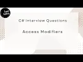 Access Modifiers in C with real time examples in Tamil