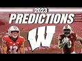 Wisconsin 2023 College Football Predictions - Badgers Full