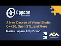 A New Decade of Visual Studio C 20 Open STL and More - Marian Luparu Sy Brand