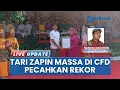 Lagu Pecahkan Rekor! 6.000 Perempuan Menari Zapin Massal di Area Car Free Day Pekanbaru Riau