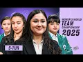Lagu FIDE Women's World Team Championship 2025 | 5-tur