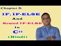 Chapter 5 if if-else and nested if-else Statement in C Hindi