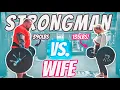 400LB MAN VS WIFE WHO S STRONGER