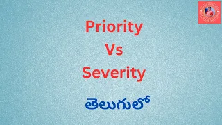 Priority vs severity testing