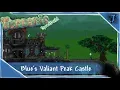 Terraria Speed Build Blue s Valiant peak Castle
