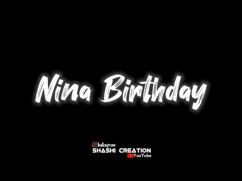 Download MP3 Happy birthday to you song lyrics black screen whatsapp status kannada | #ShashiCreation