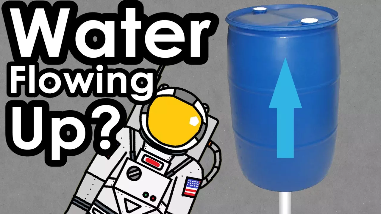 Will water flow up a pipe?