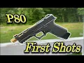 First Shots with my P80 Glock 19 Build It Failed