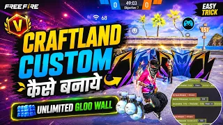 Craftland Me Unlimited Gloo Wall Map Kaise Banaye || Craftland Map Kaise Banaen Unlimited Gloo Wall