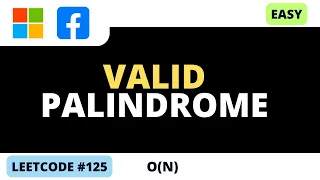 Leetcode 125 - Valid Palindrome
