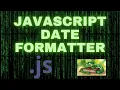 Coding Journal 29 - Lesson 23 Learn the Date Object by Building a Date Formatter