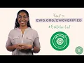 EWG VERIFIED A Mark You Can Trust