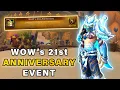 What to do in WoW 21st Anniversary Event ► World of Warcraft