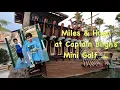 Miles and Hugo plays mini golf at Captain Bligh s Landing in Clearwater Florida