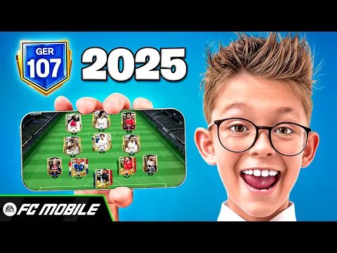 ENTREI NO FC 25 MOBILE PELA PRIMEIRA VEZ EM 2025 E MEU TIME ESTA INSANO