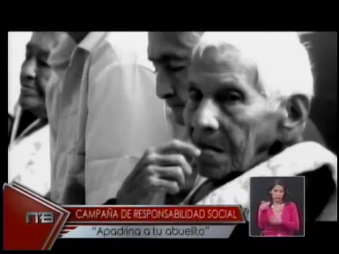 Campaña de responsabilidad social Apadrina a tu abuelito