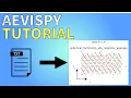 AEVISPY - Atomic Environment Visualization using Pythia Bala Selvaratnam