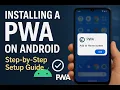 Installing a PWA on Android