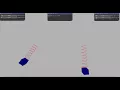 Euler - vs RK4-Integrated Springs with OpenGL