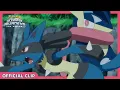 Download Lagu Greninja vs. Lucario! | Pokémon Ultimate Journeys: The Series | Official Clip