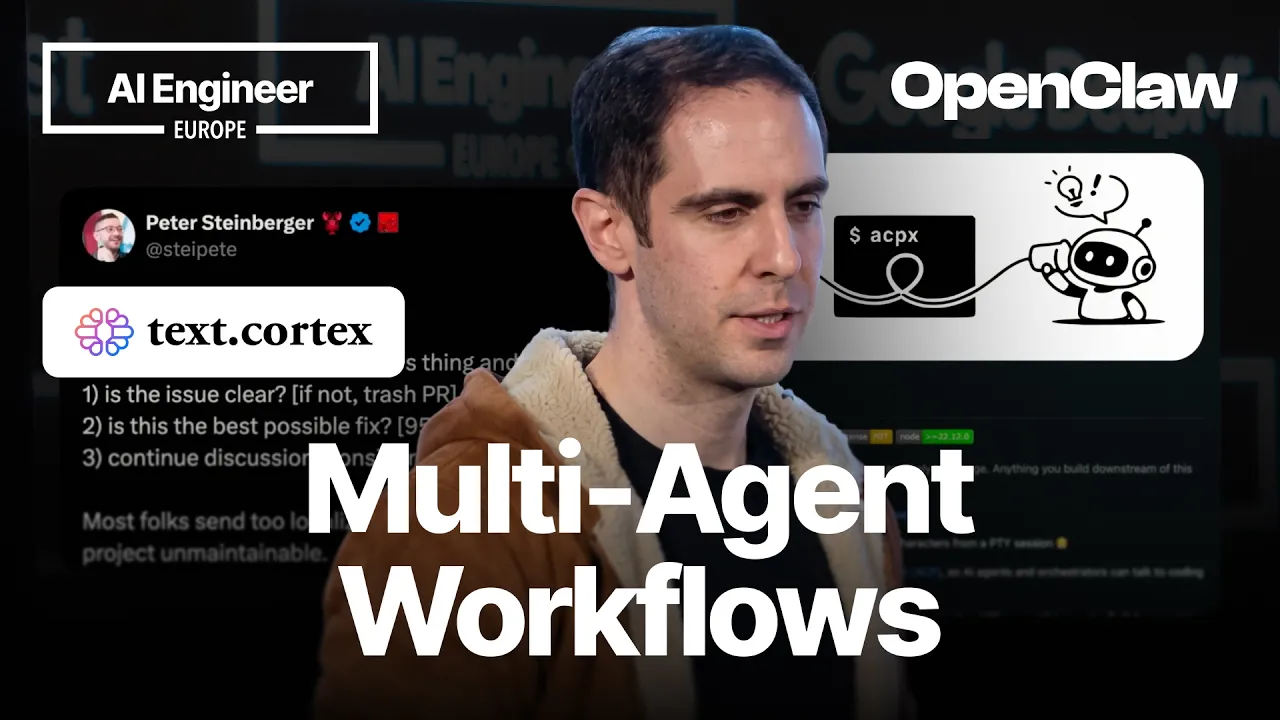 Scaling Agents on Kubernetes with acpx and ACP — Onur Solmaz, OpenClaw: video thumbnail