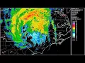 2018 Michael - Raleigh NC WSR-88D Radar Animation 1280x720