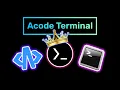 How to Install a Terminal in Acode Editor Coding on Android GoodWayGiverTech