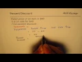 Find Percent Discount from Retail price and Sale