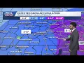 ALERT Light to heavy snow mix for Sunday