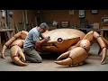 Download Lagu UNBELIEVABLE! Handcrafted Crab Coffee Table Looks So Unique and Lifelike by a Skilled Artisan