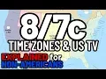 US Time Zones and Television Explained for Non-Americans
