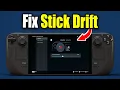 How To Fix Joystick Drift On Steam Deck Deadzone Settings