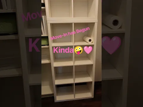 I'm Moving In....