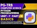 PG-TRB - COMPUTER SCIENCE-UNIT