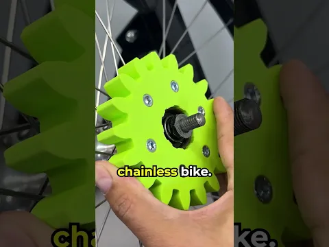 I'm building a chainless bike!