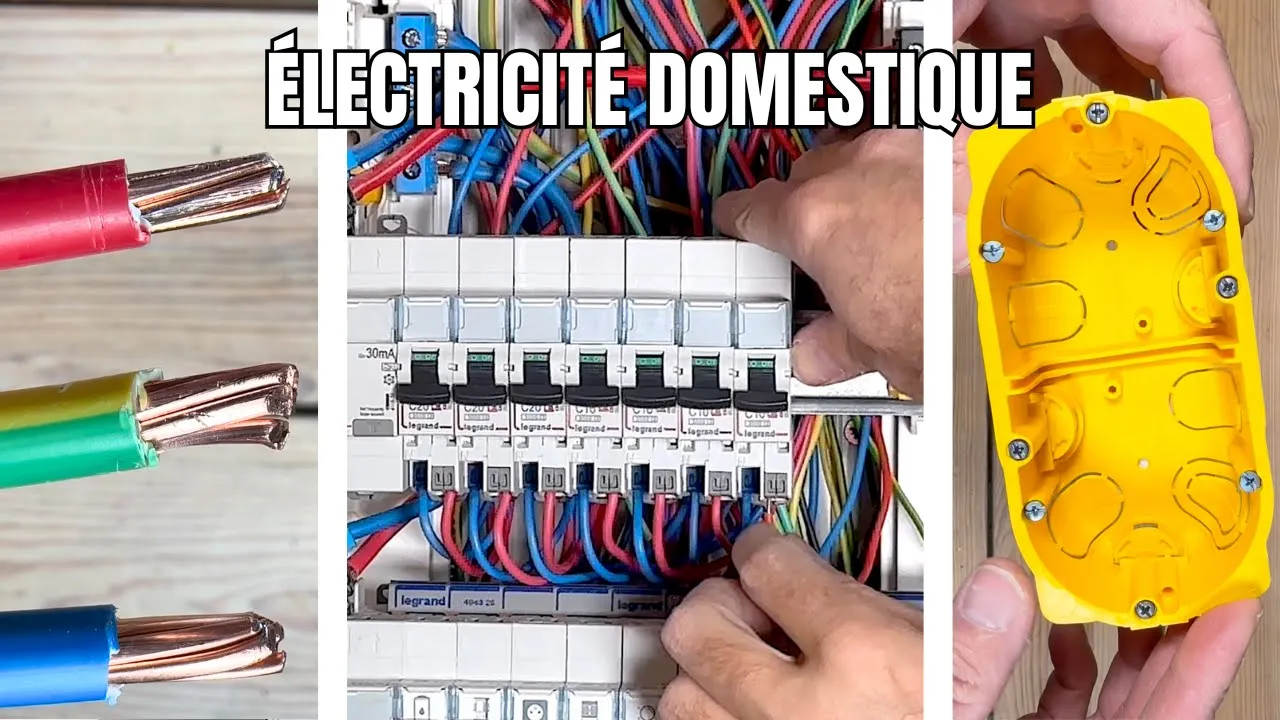 Grand guide de l’électricité domestique – Comprendre et câbler une installation complète