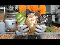Download Lagu How to make a korean style taiyaki ice cream - korean street food / 성신여대 붕어빵 아이스크림 맛집 뿡어당